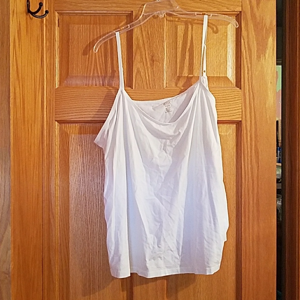White adjustable cami